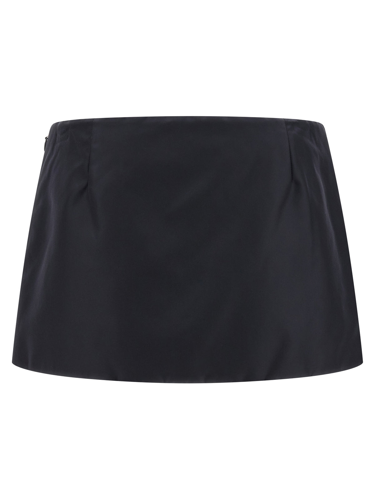 Miu Miu Blue Recycled Polyamide Long Women's Skirt