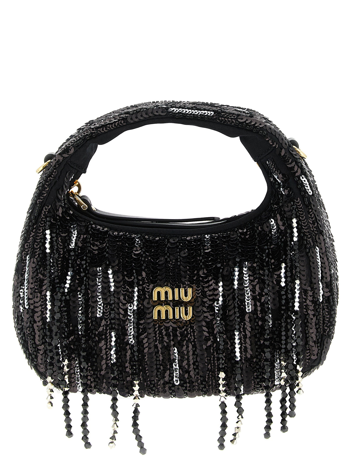 Miu Miu Black Polyester Women's Handbag