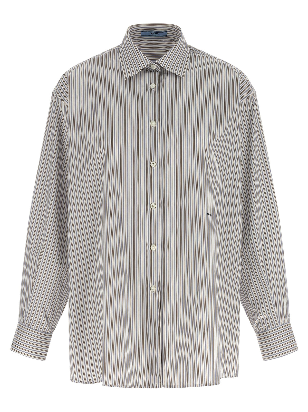 Prada Multicolor Cotton Women's Blouse