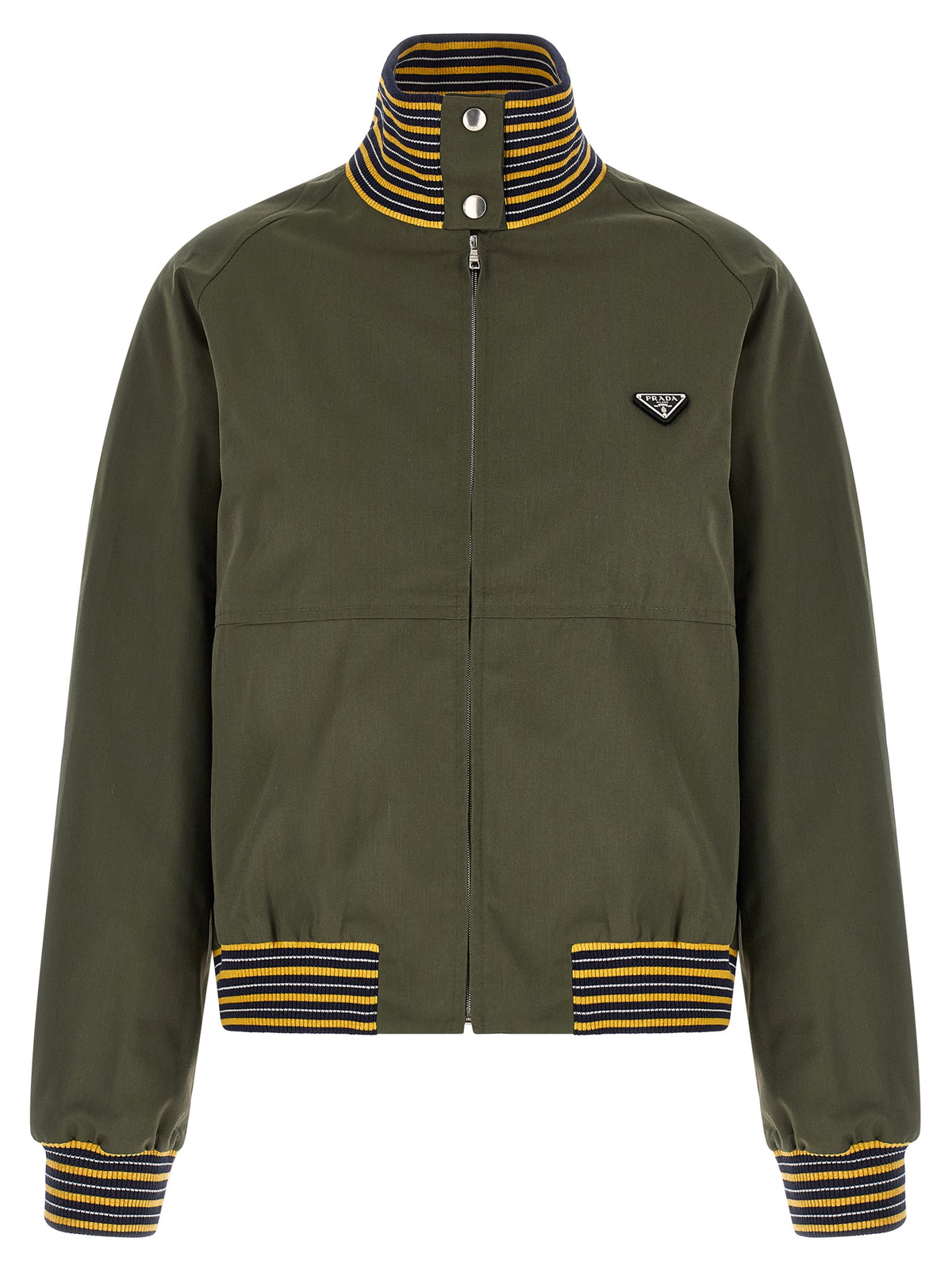 Prada Bicolor Polyester Women's Bomber
