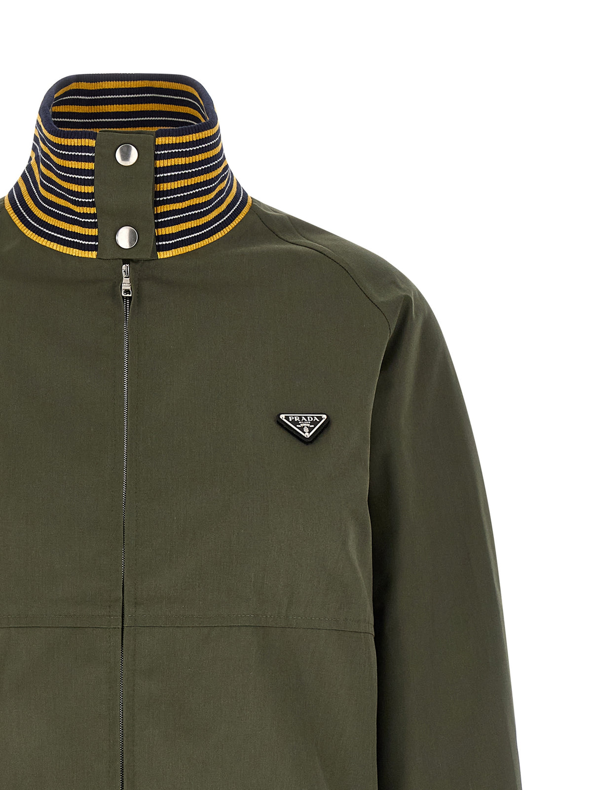 Prada Bicolor Polyester Women's Bomber