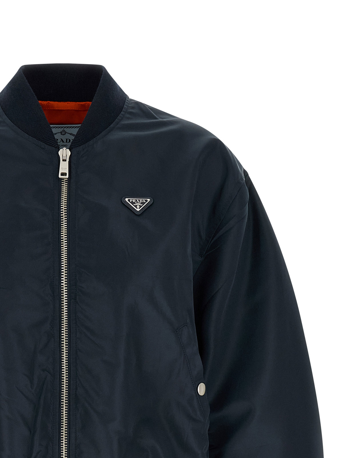 Prada Blue Polyamide Women's Bomber