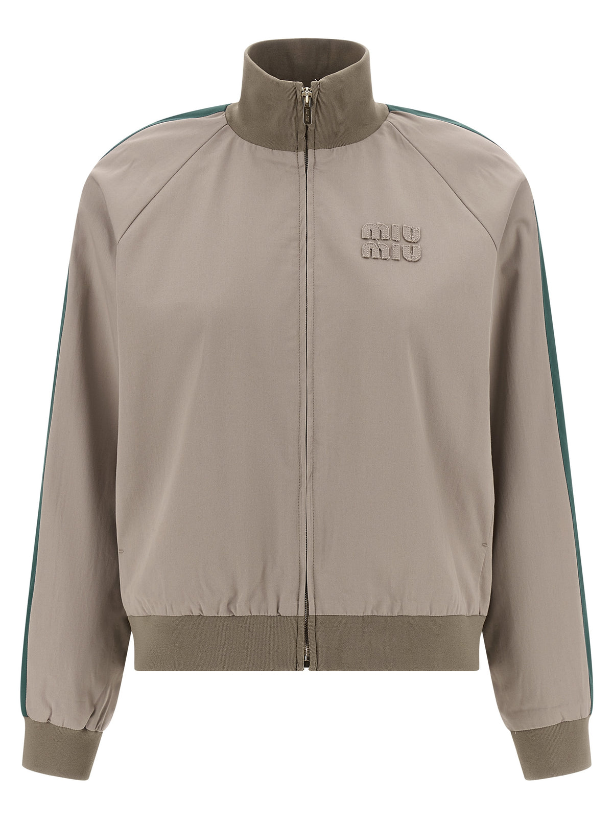 Miu Miu Gray Cotton Women's Bomber