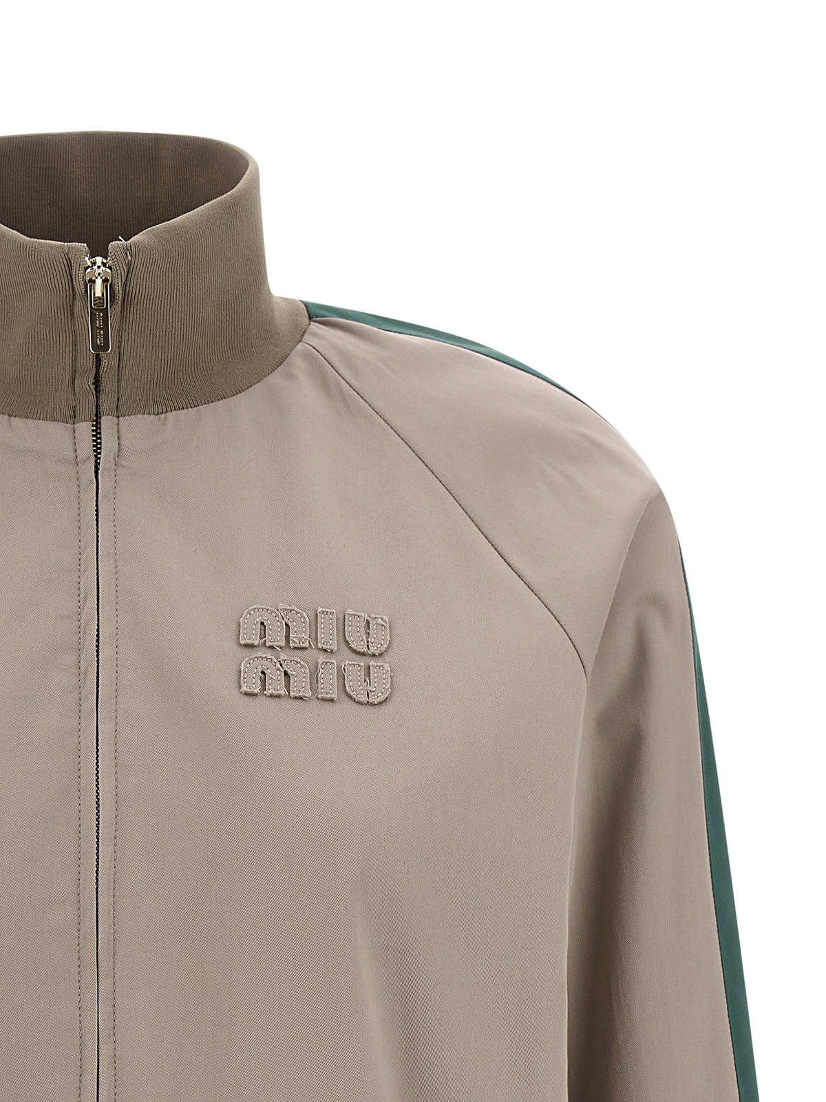 Miu Miu Gray Cotton Women's Bomber