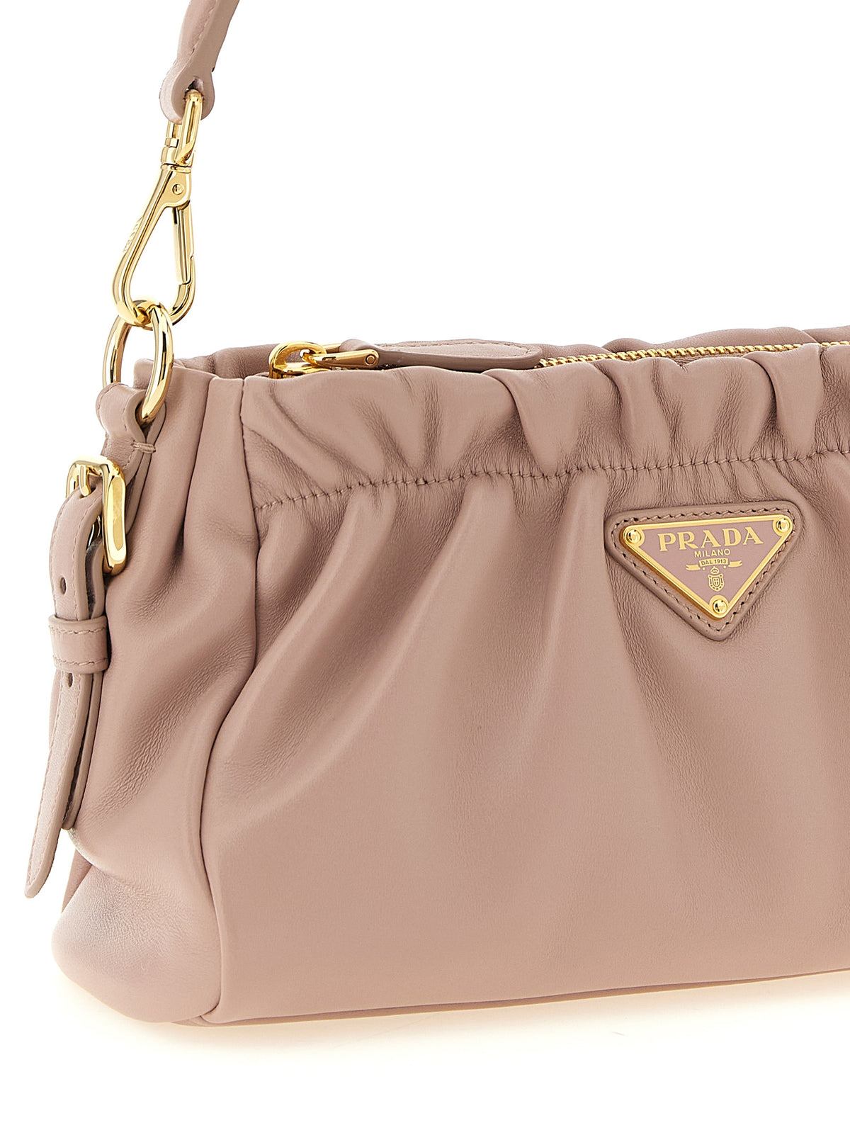 Prada Multicolor Lamb Leather Shoulder Women's Bag