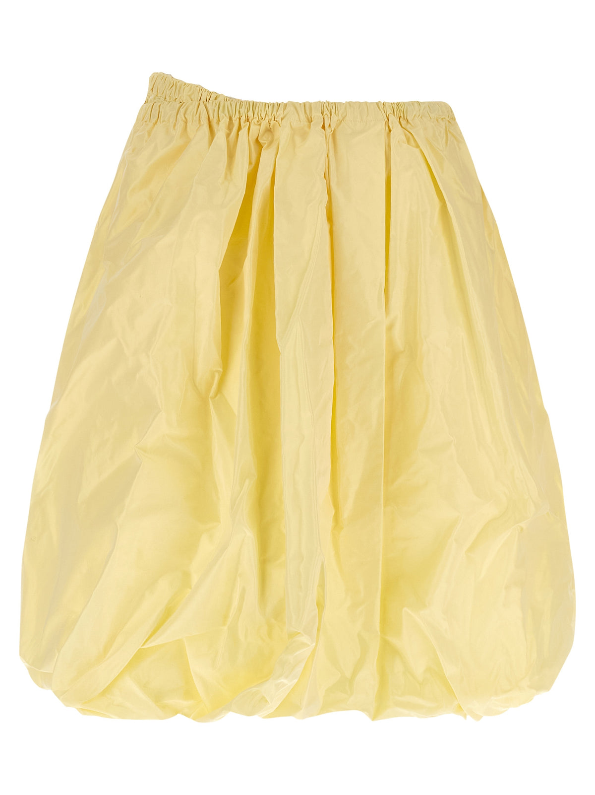 Prada Multicolor Silk Midi Women's Skirt