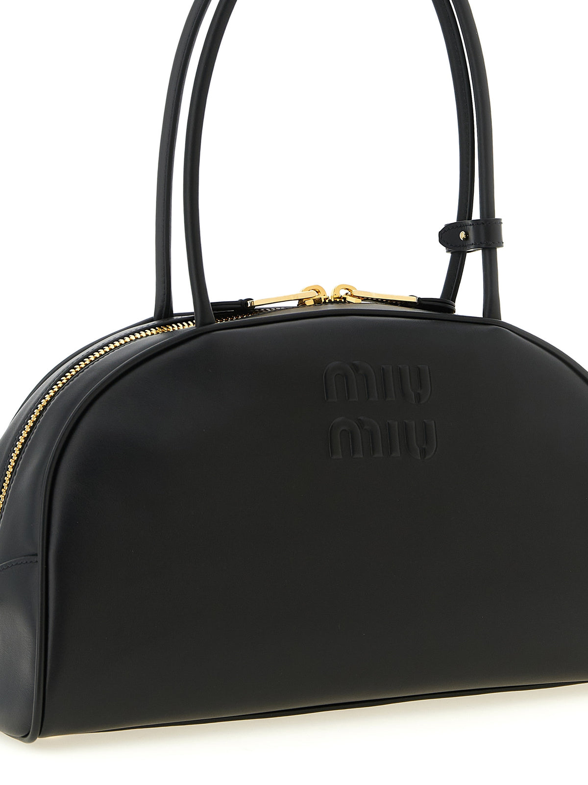 Miu Miu Black Calfskin Shoulder Women's Bag