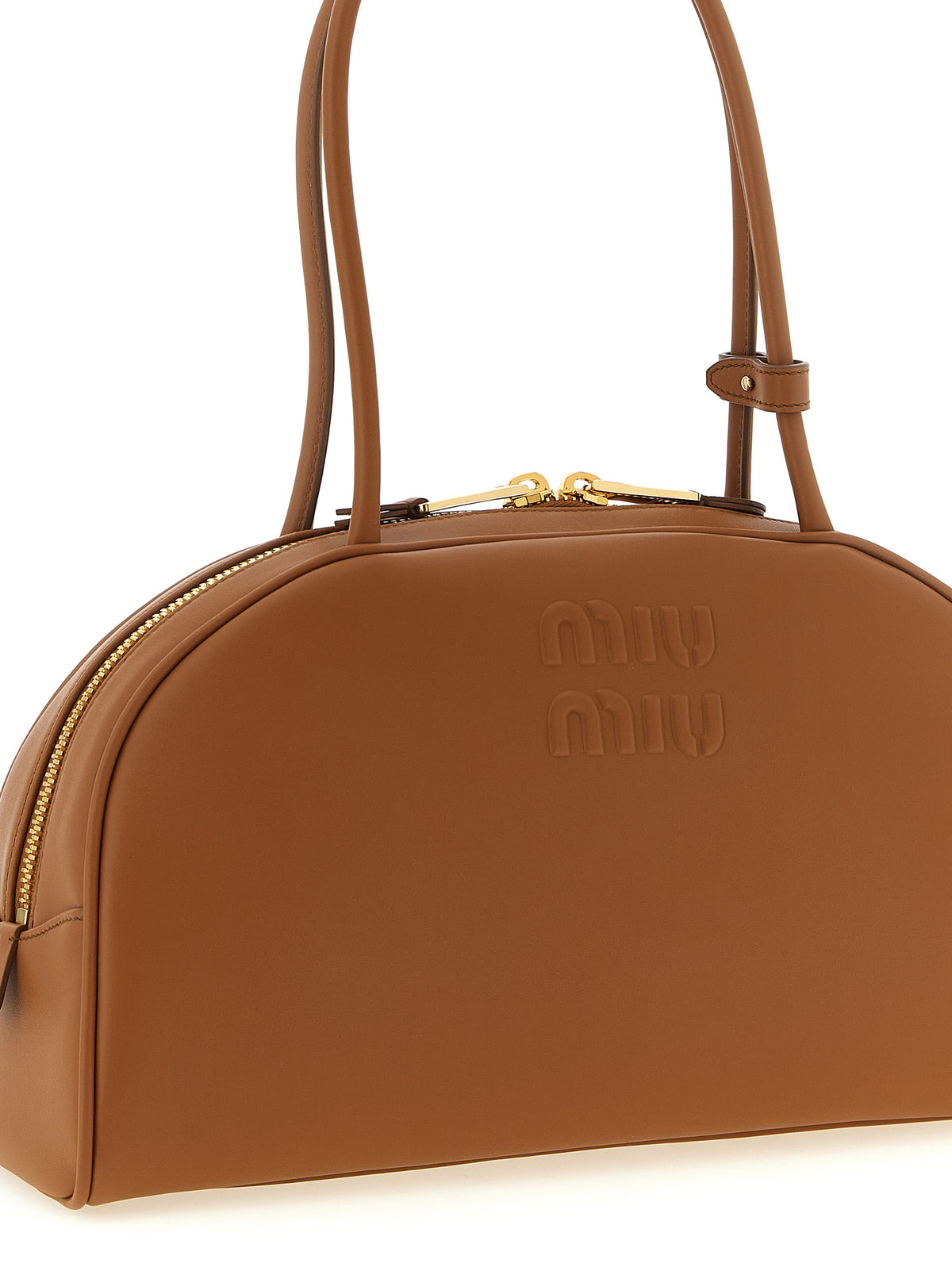 Miu Miu Brown Calfskin Shoulder Women's Bag