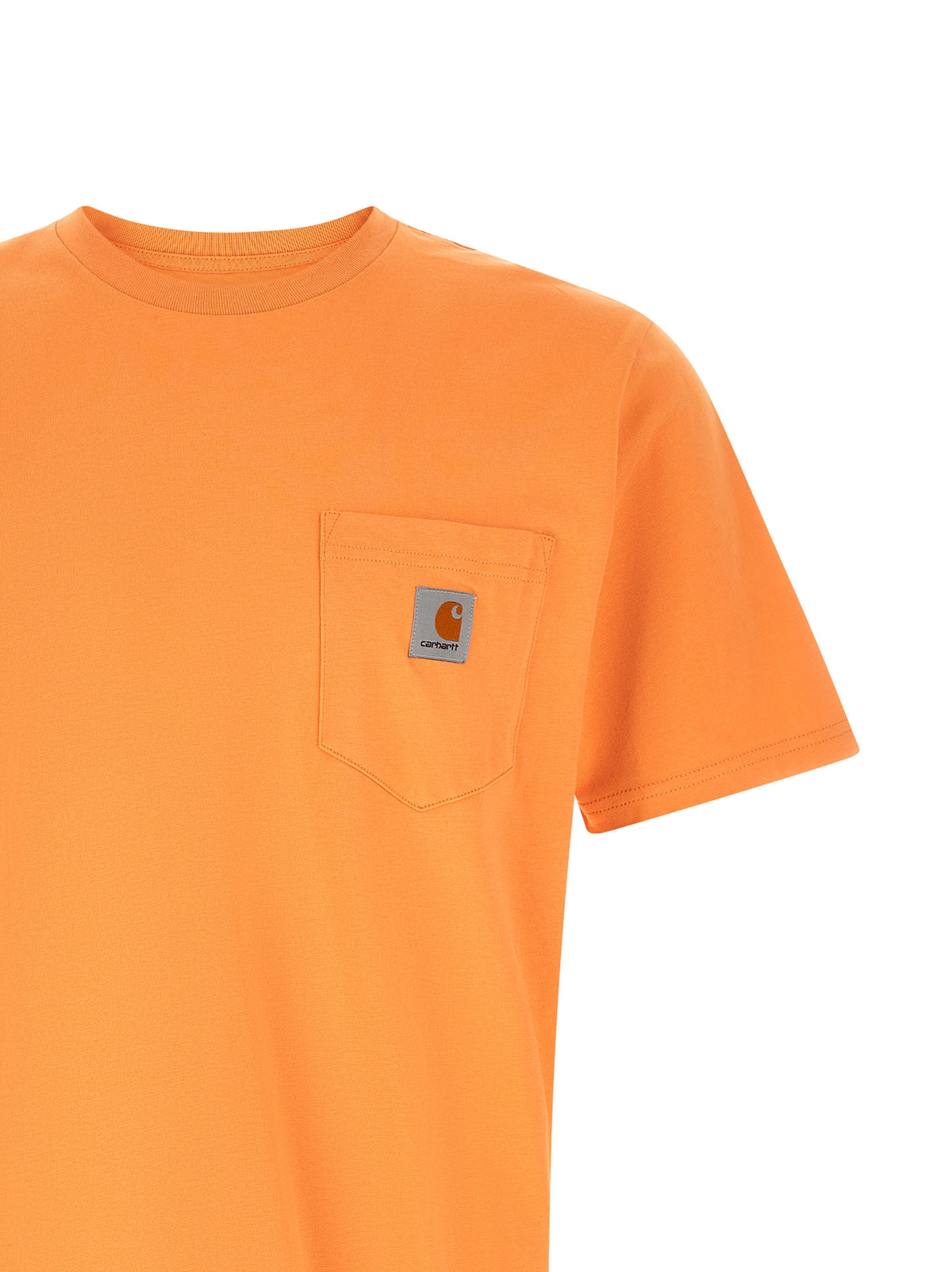 Carhartt Wip Orange Cotton Men's T-Shirt