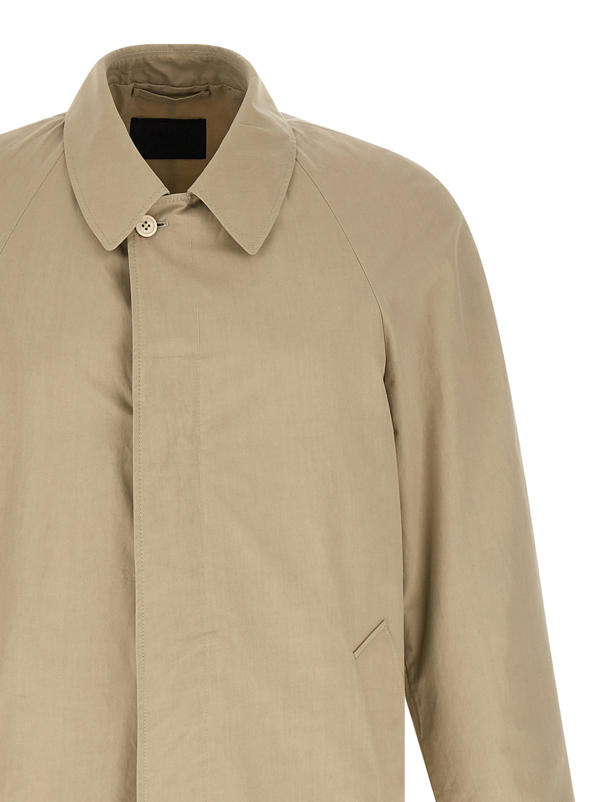 Prada Beige Cotton Men's Coat