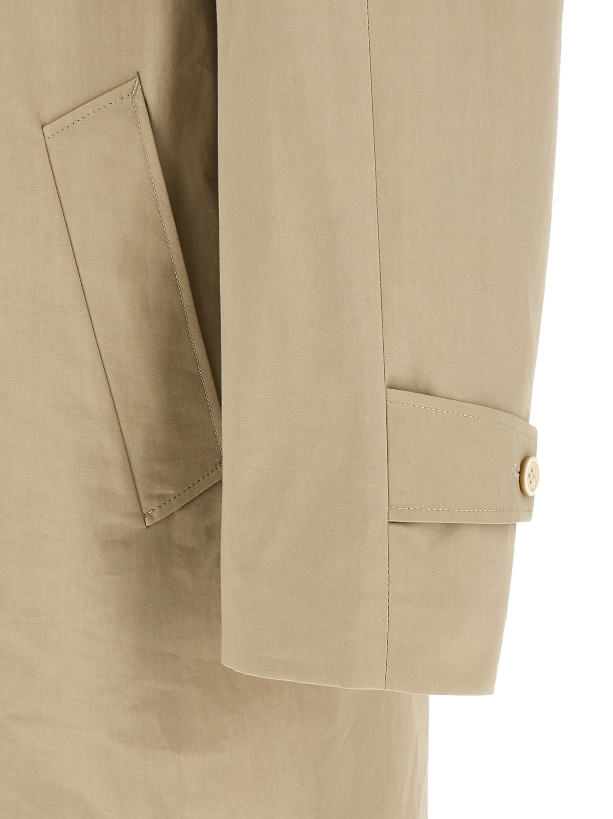 Prada Beige Cotton Men's Coat