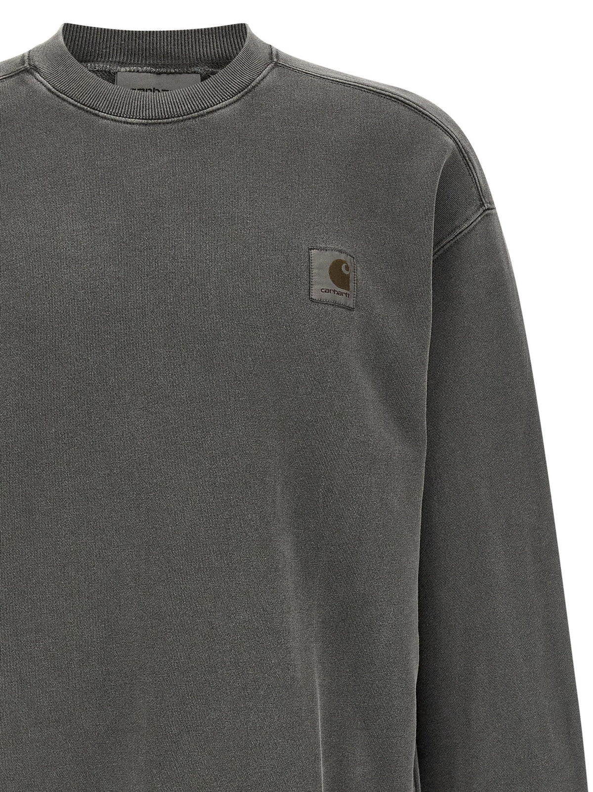 Carhartt Wip Black Cotton Men's Sweatshirt