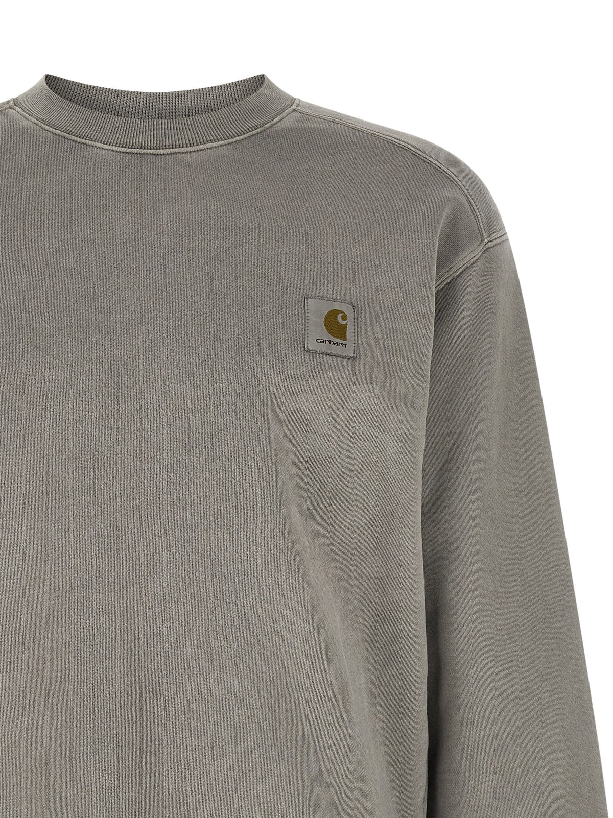Carhartt Wip Gray Cotton Men's Sweatshirt