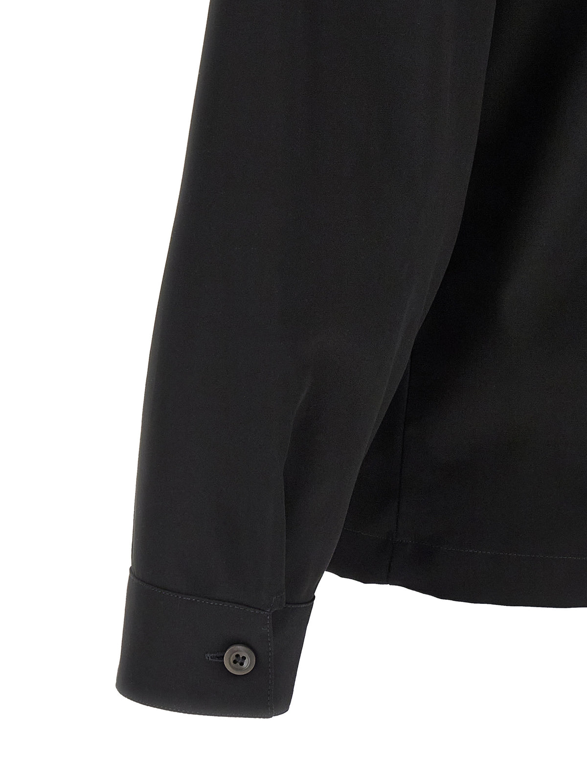 Prada Black Cotton Men's Blouse