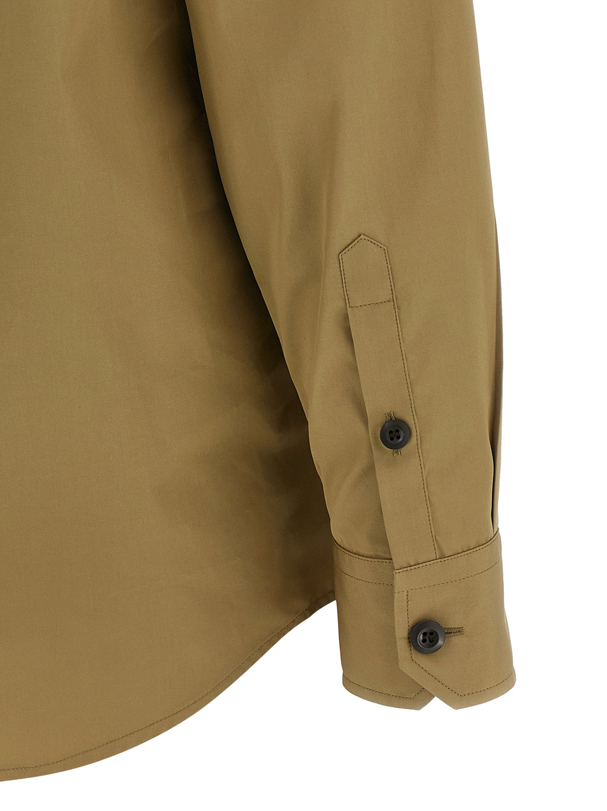Prada Brown Cotton Women's Blouse