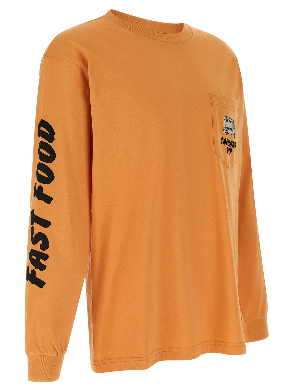 Carhartt Wip Orange Cotton Men's T-Shirt