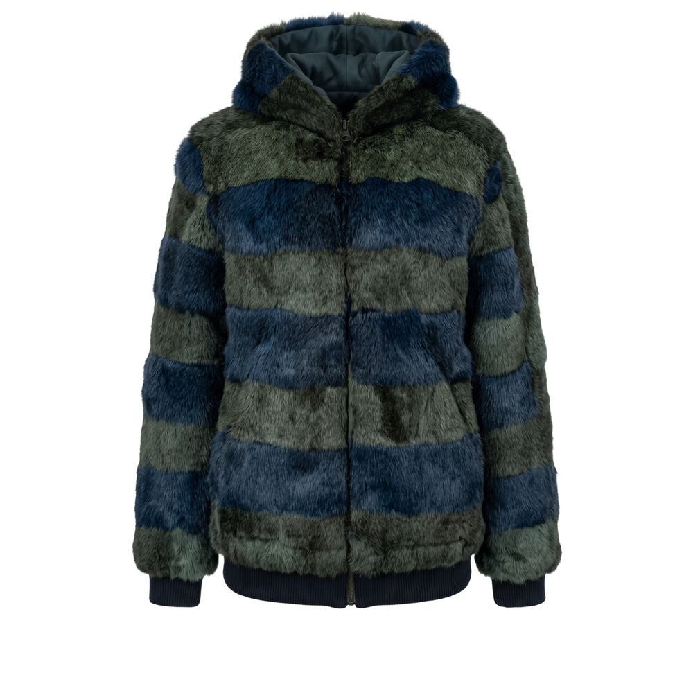 Mr&Mrs Italy Green Rabbit Fur Women Women's Jacket