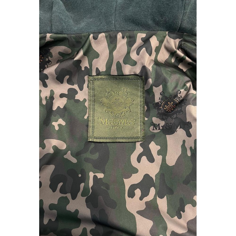 Mr&Mrs Italy Green Rabbit Fur Women Women's Jacket