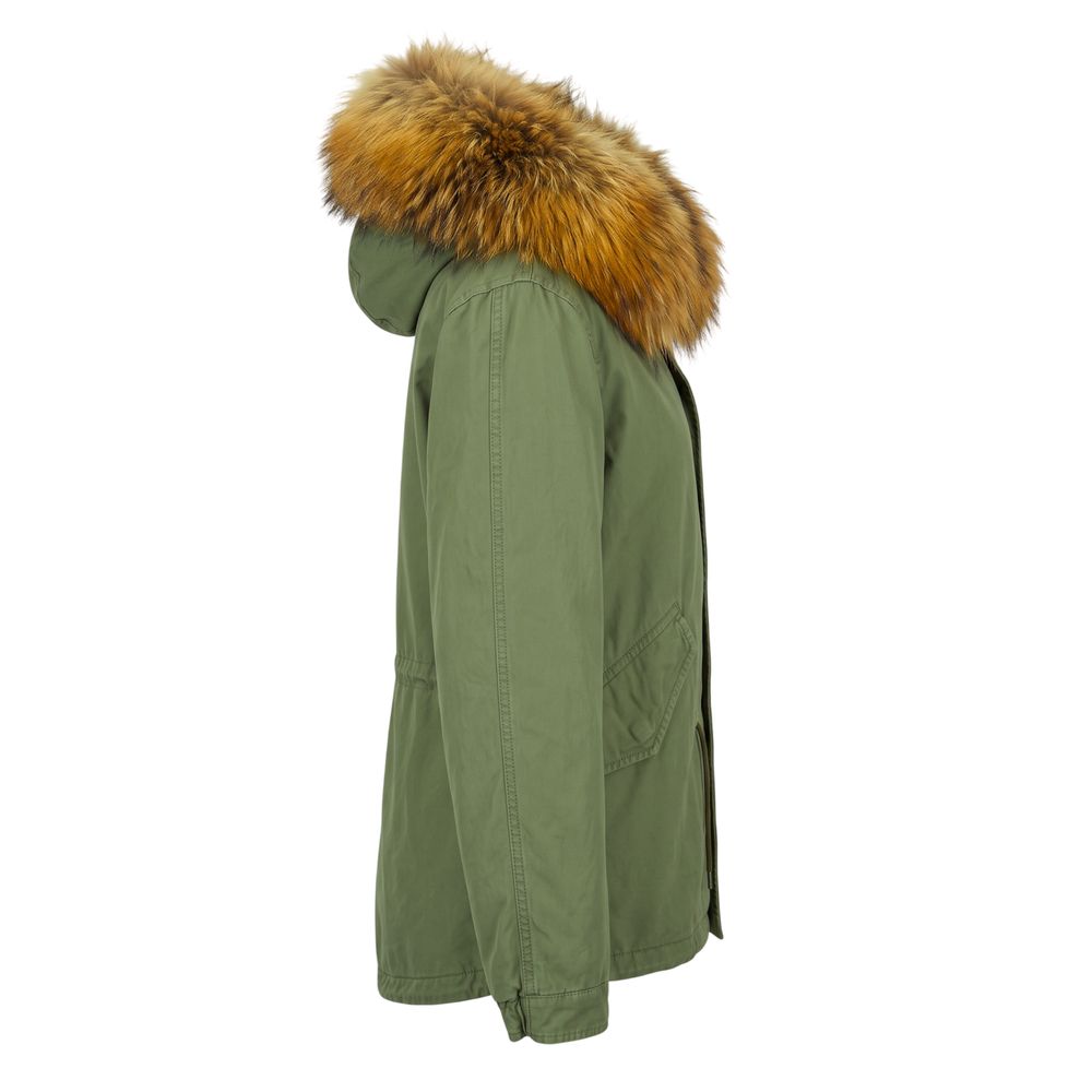 Mr&Mrs Italy Green Cotton Women's Women's Jacket