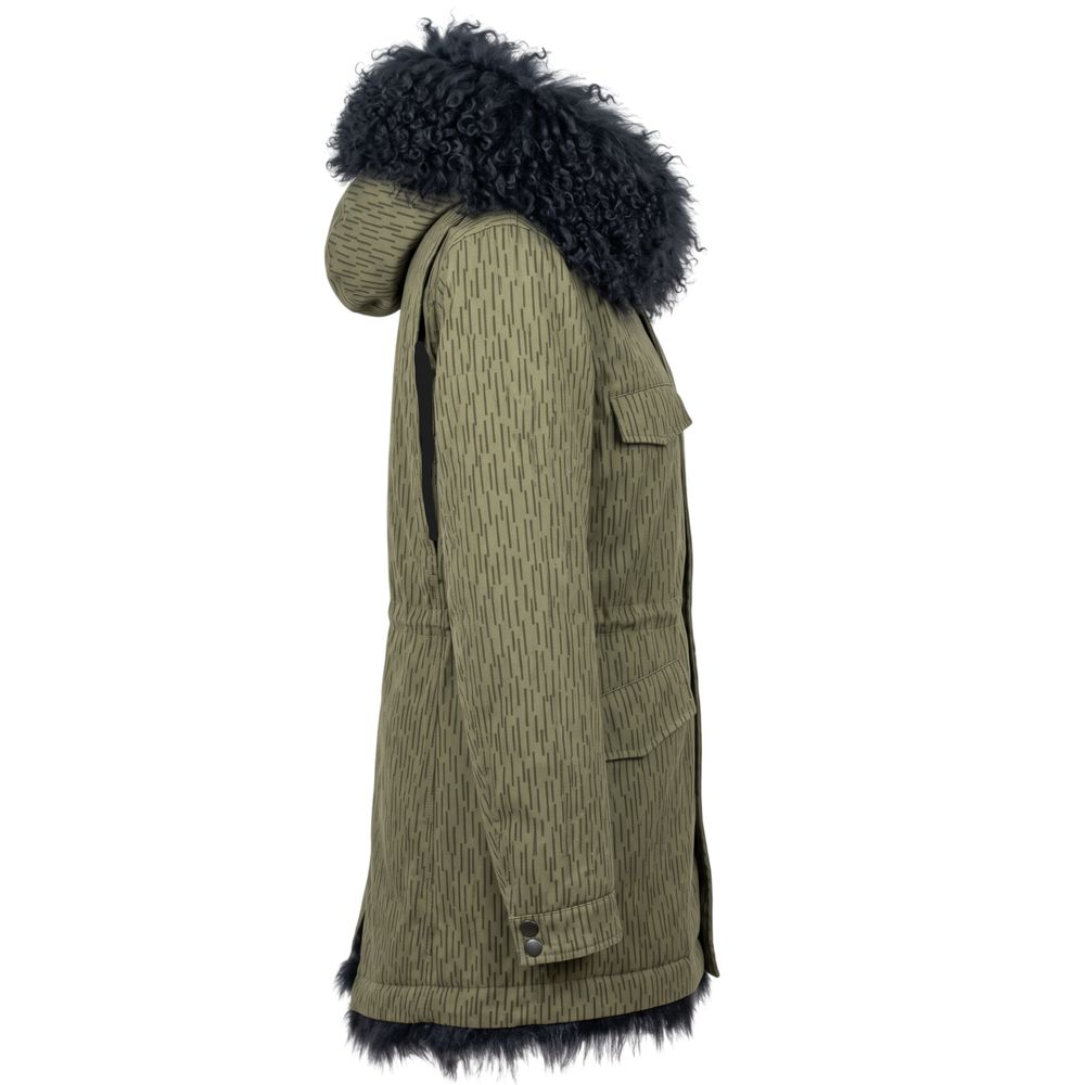 Mr&Mrs Italy Green Cotton Women's Women's Jacket