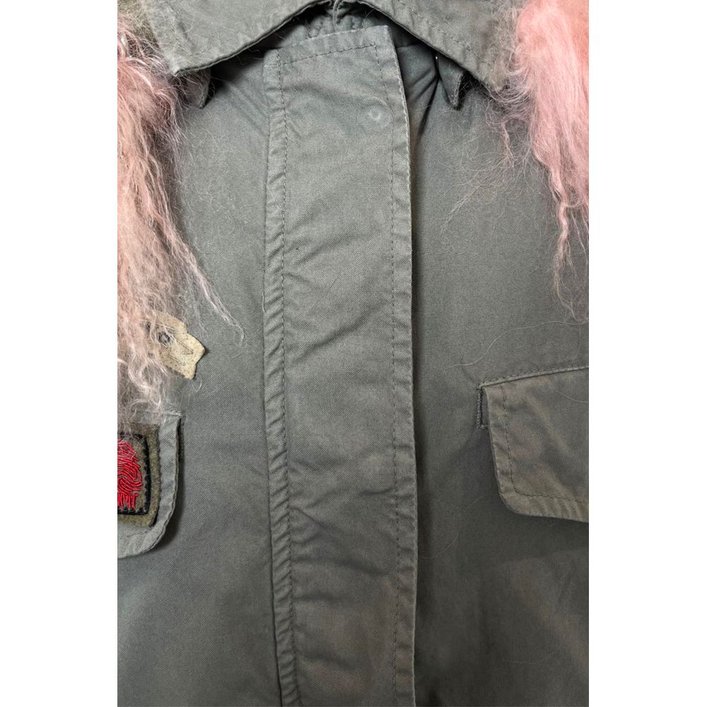 Mr&Mrs Italy Pink Cotton Women's Women's Jacket