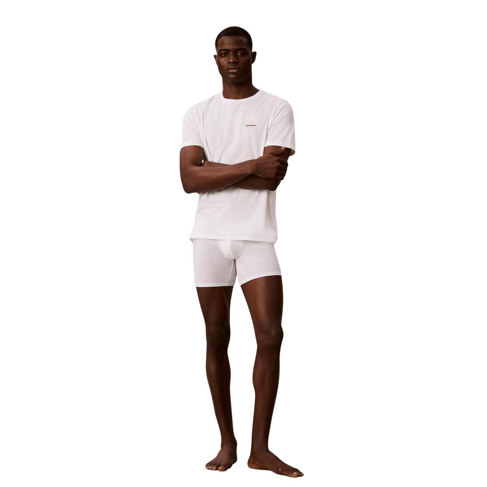 Calvin Klein Underwear White Cotton Tank Men's Tops