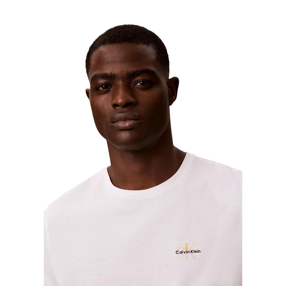 Calvin Klein Underwear White Cotton Tank Men's Tops