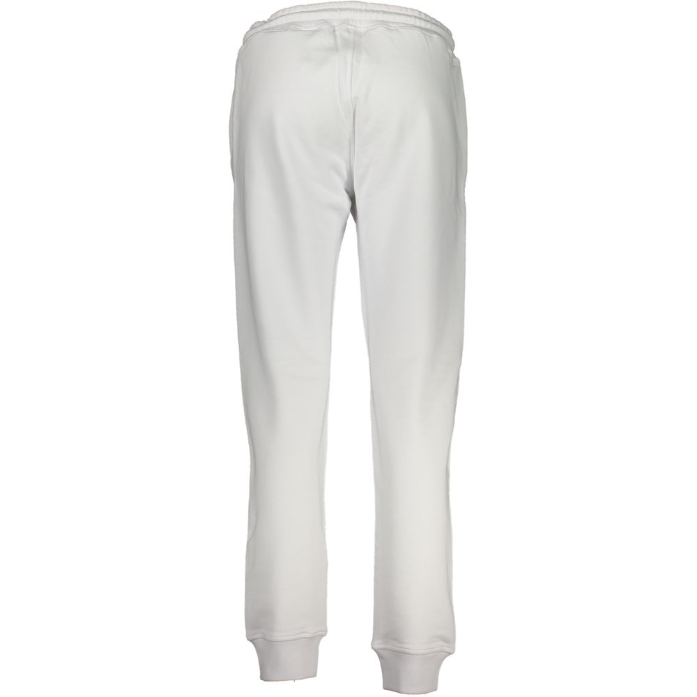 K-WAY White Cotton Women Women's Sweatpants