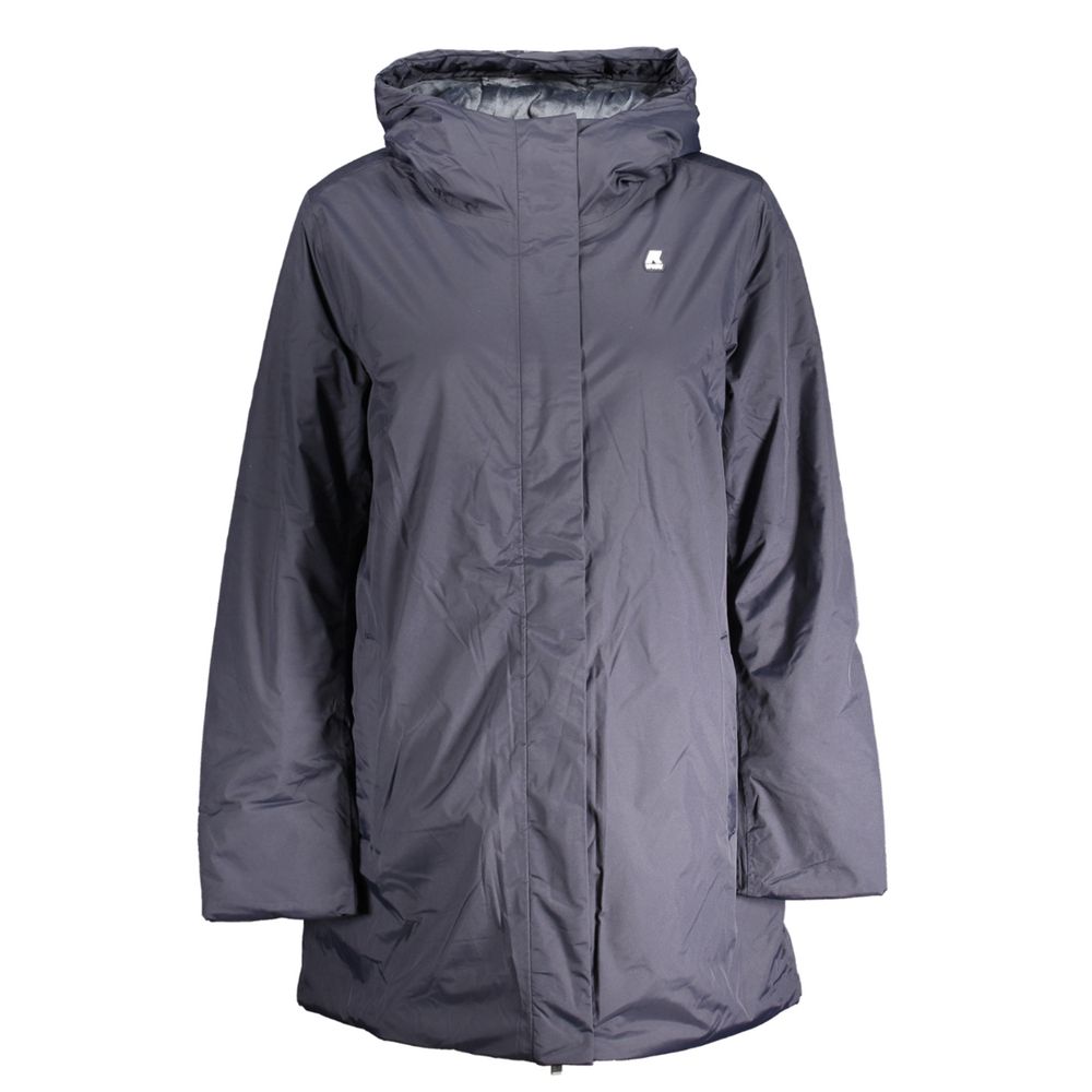 K-WAY Blu Poliammide Women Women's Jacket
