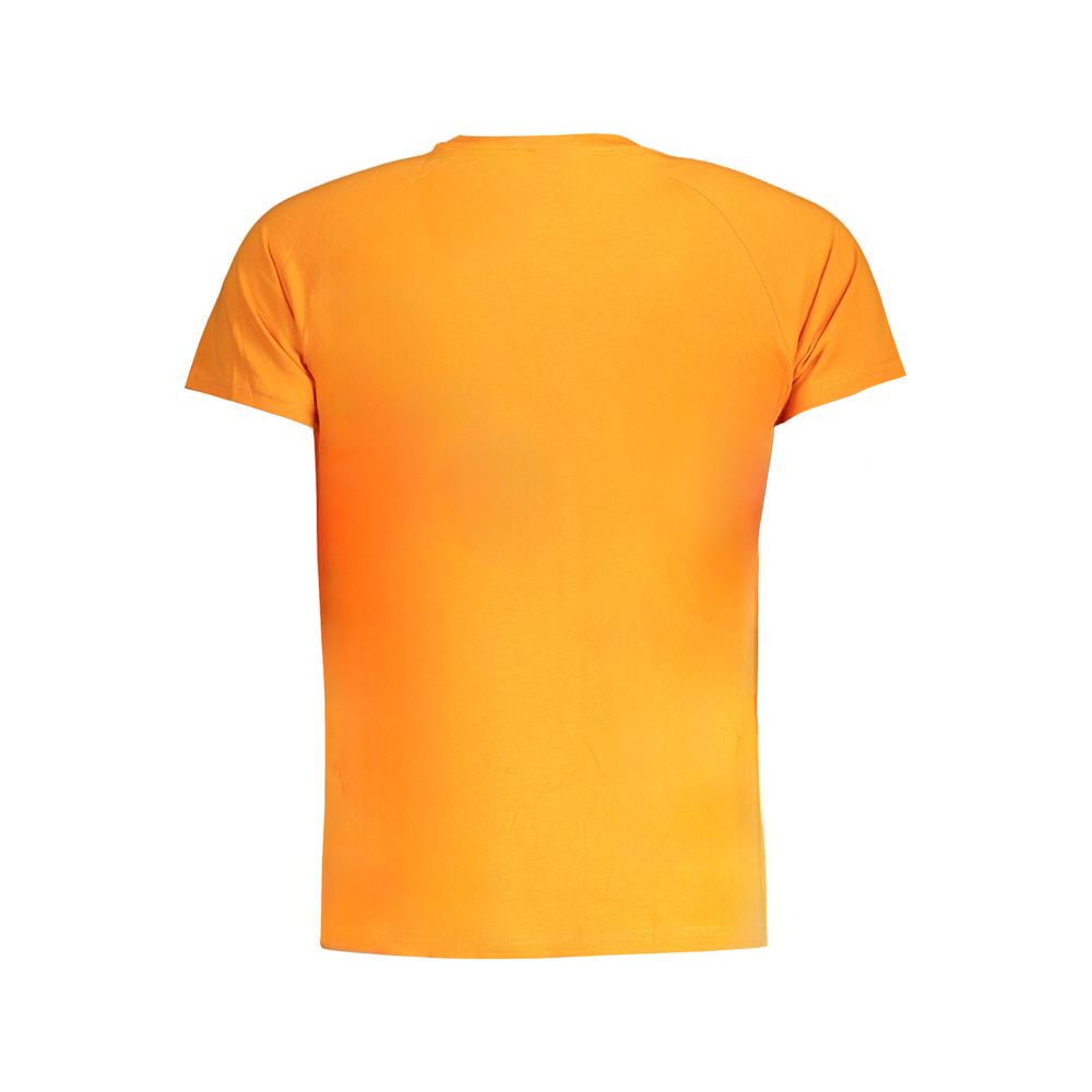 K-WAY Arancione Cotton Men Men's T-Shirt