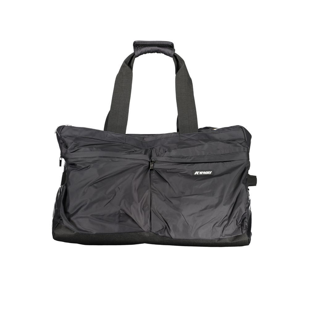 K-WAY Black Polyester Men Travel Men's Bag