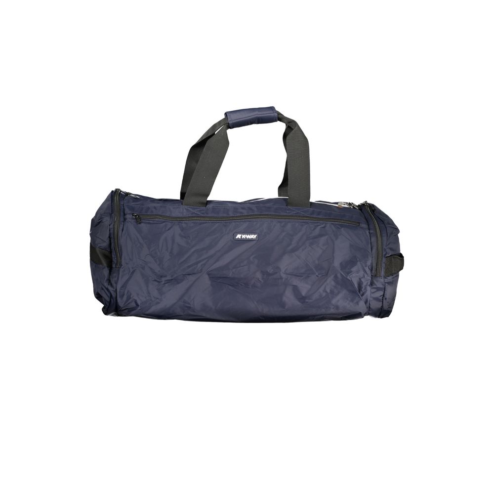 K-WAY Blue Polyamide Men Travel Men's Bag