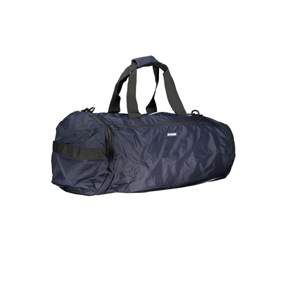 K-WAY Blue Polyamide Men Travel Men's Bag