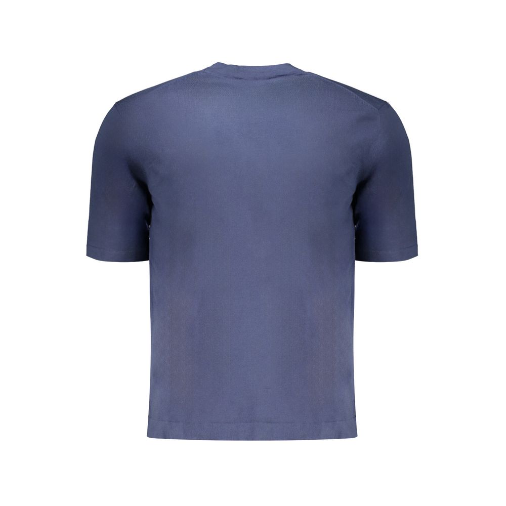 K-WAY Blue Cotton Men's Men's T-Shirt