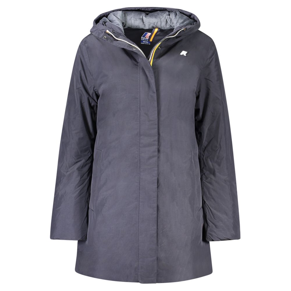 K-WAY Blu Poliammide Women Women's Jacket