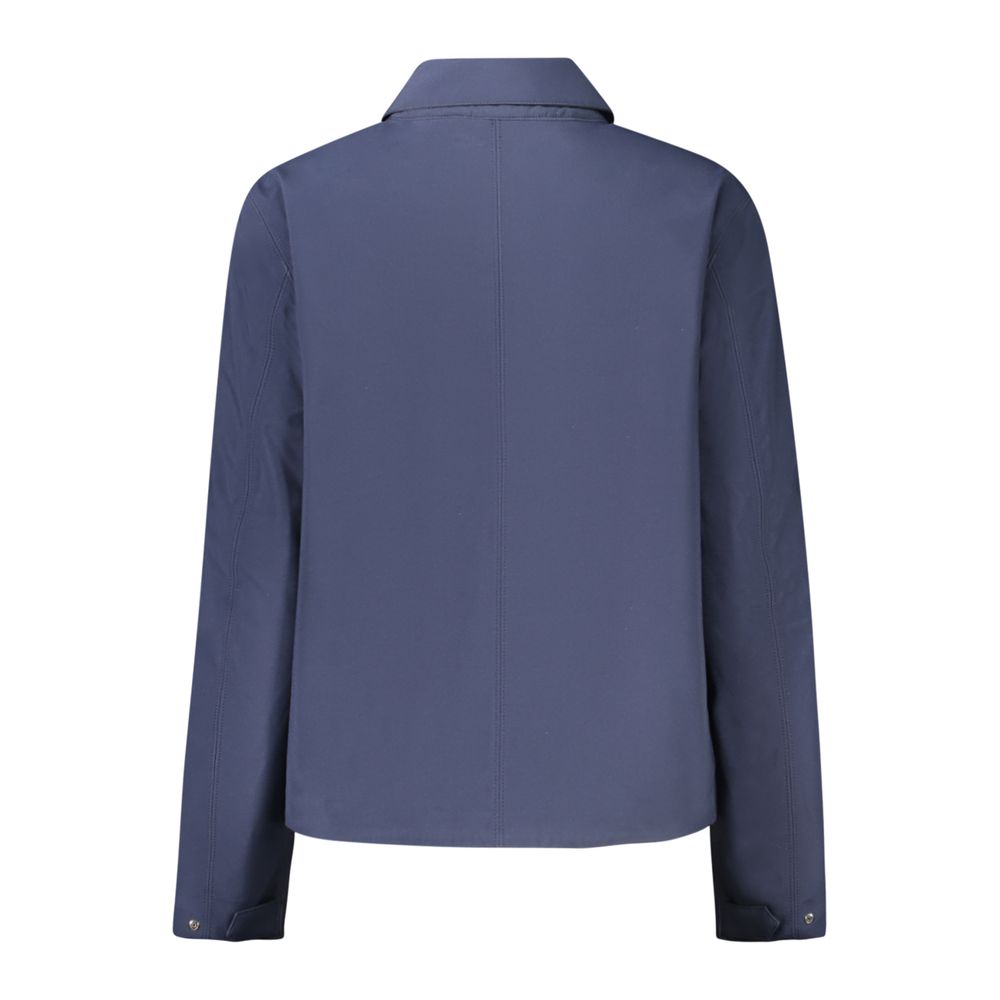 K-WAY Blue Polyester Women Women's Jacket
