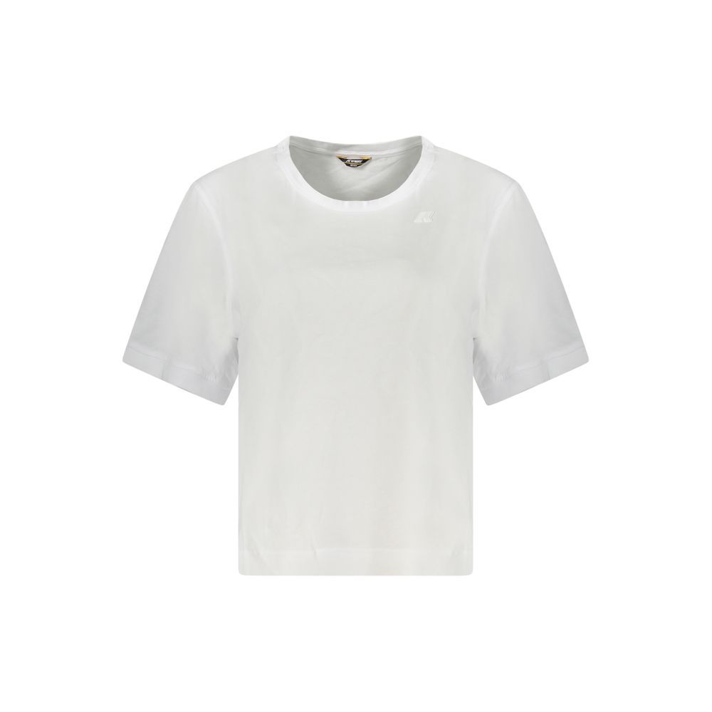 K-WAY White Cotton Women Women's T-Shirt