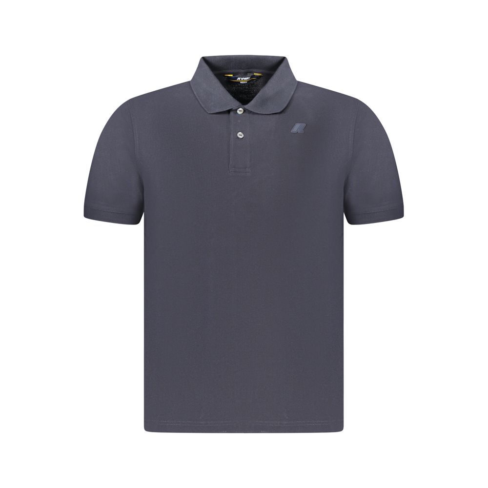 K-WAY Blue Cotton Men's Men's Polo