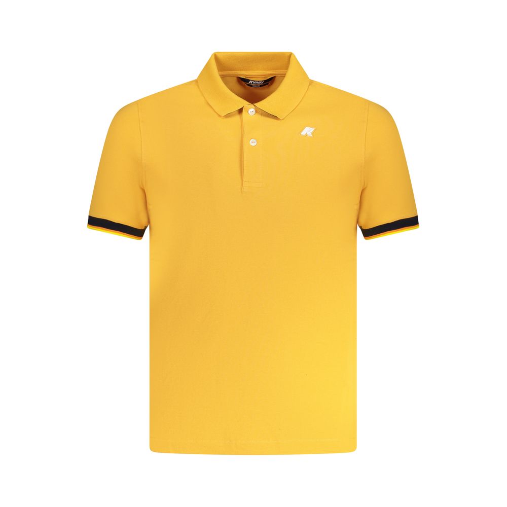 K-WAY Arancione Cotton Men Men's Polo
