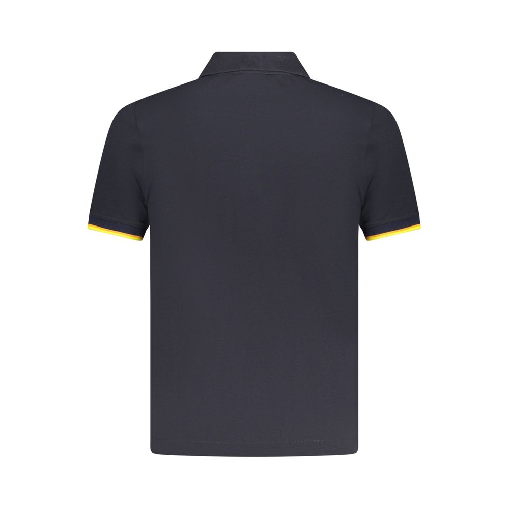 K-WAY Blue Cotton Men Men's Polo