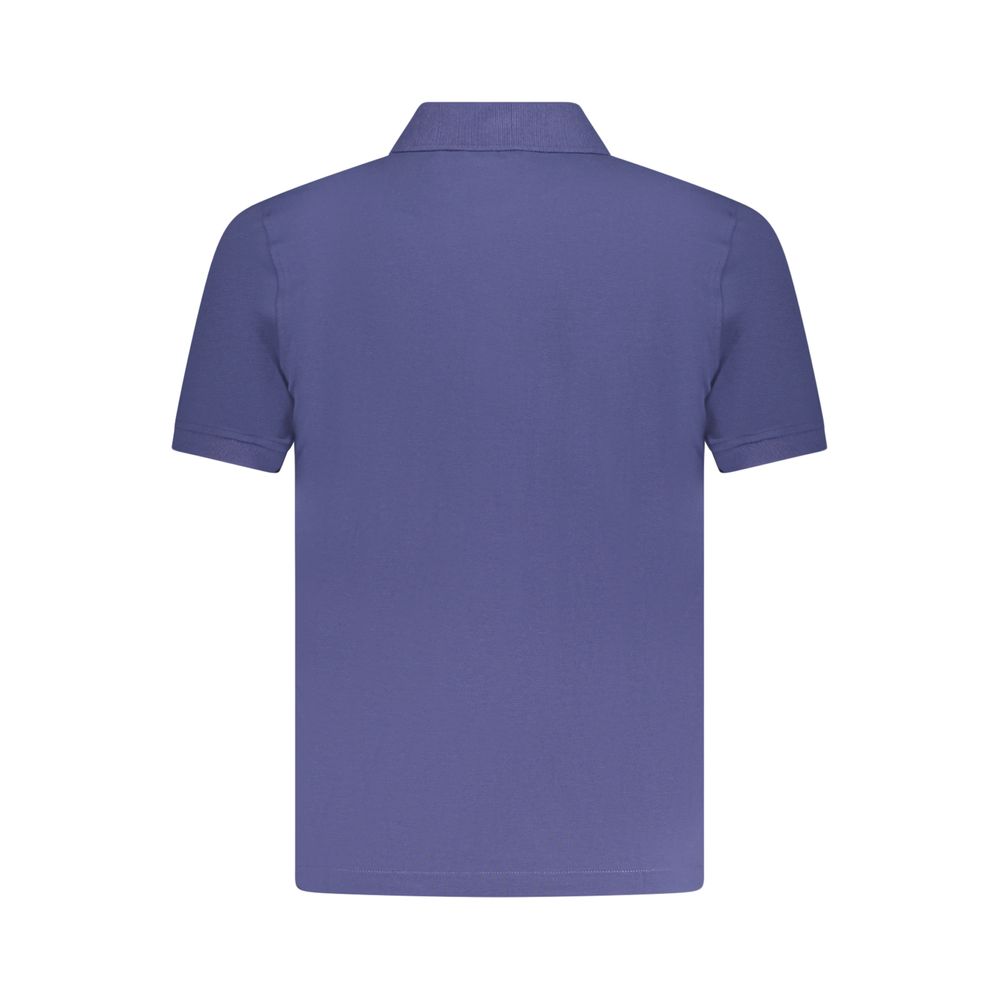 K-WAY Blue Cotton Men's Polo Men's Shirt