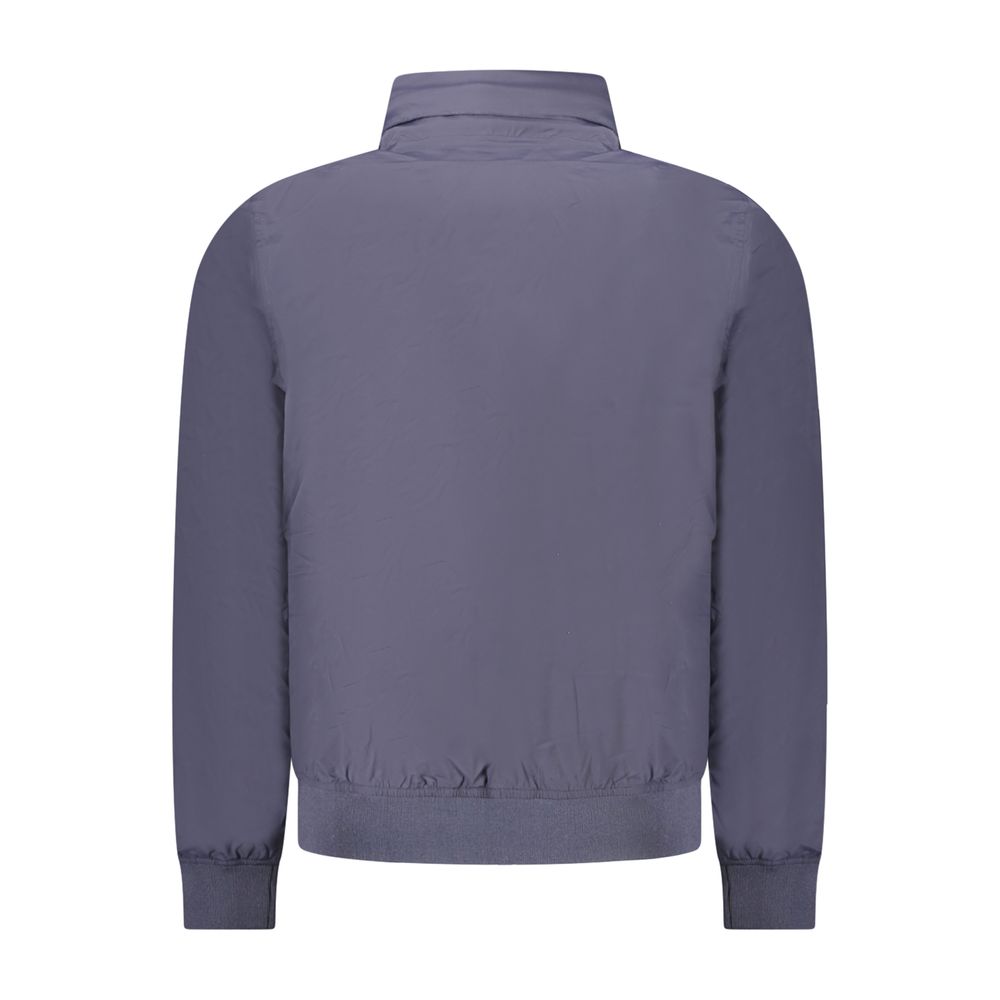 K-WAY Blue Nylon Mens Men's Jacket