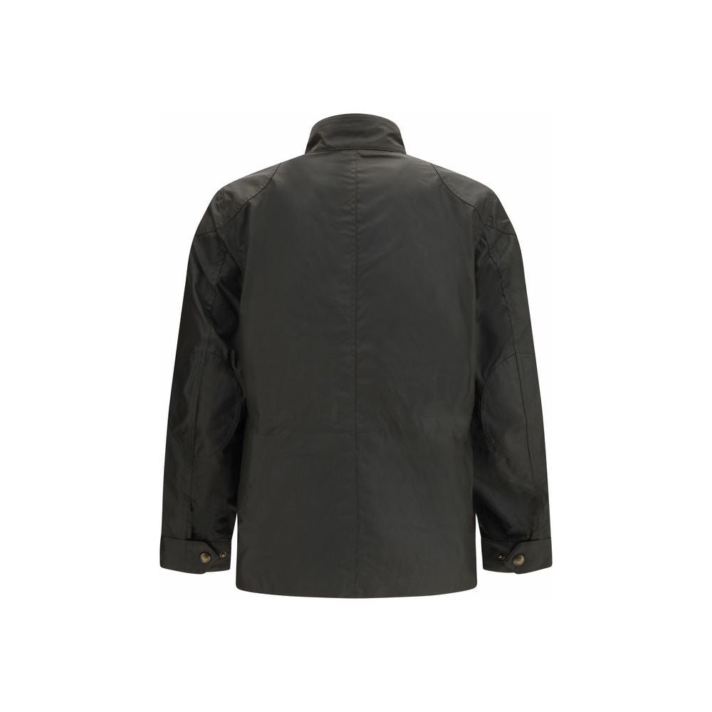 Belstaff Bicolor Cotton Full-Length Men's Jacket
