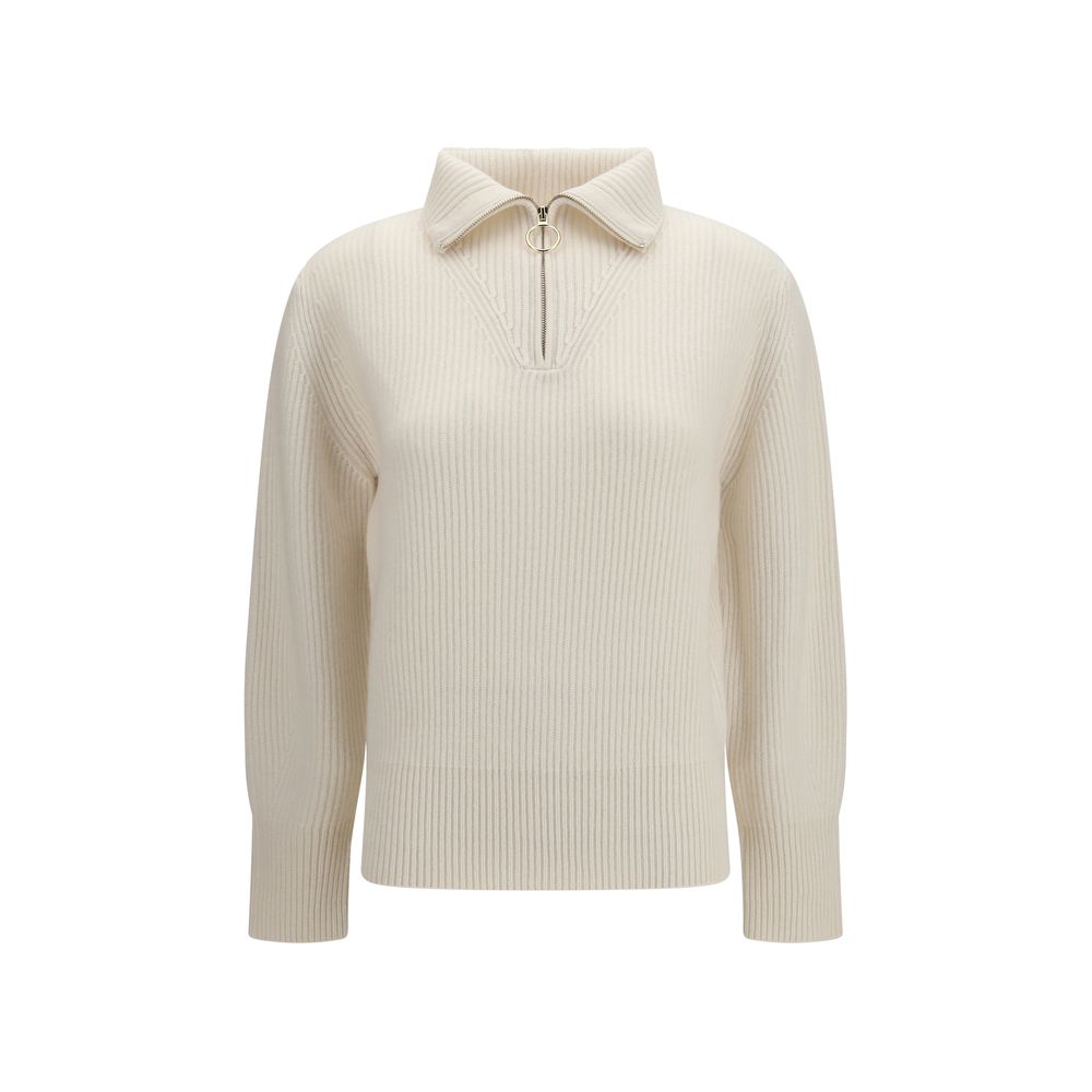 Forte_Forte White Wool Oves Aries Women's Sweatshirt