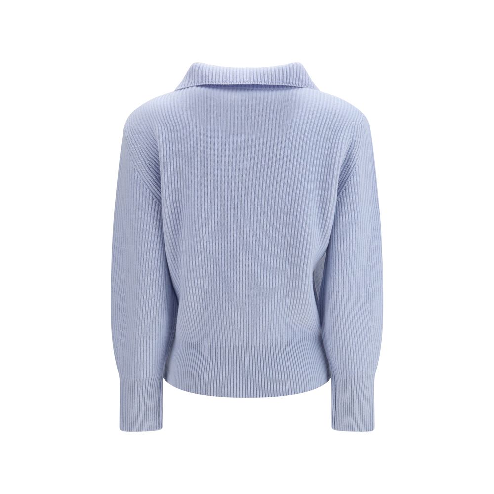 Forte_Forte Blue Wool Oves Aries Women's Sweatshirt