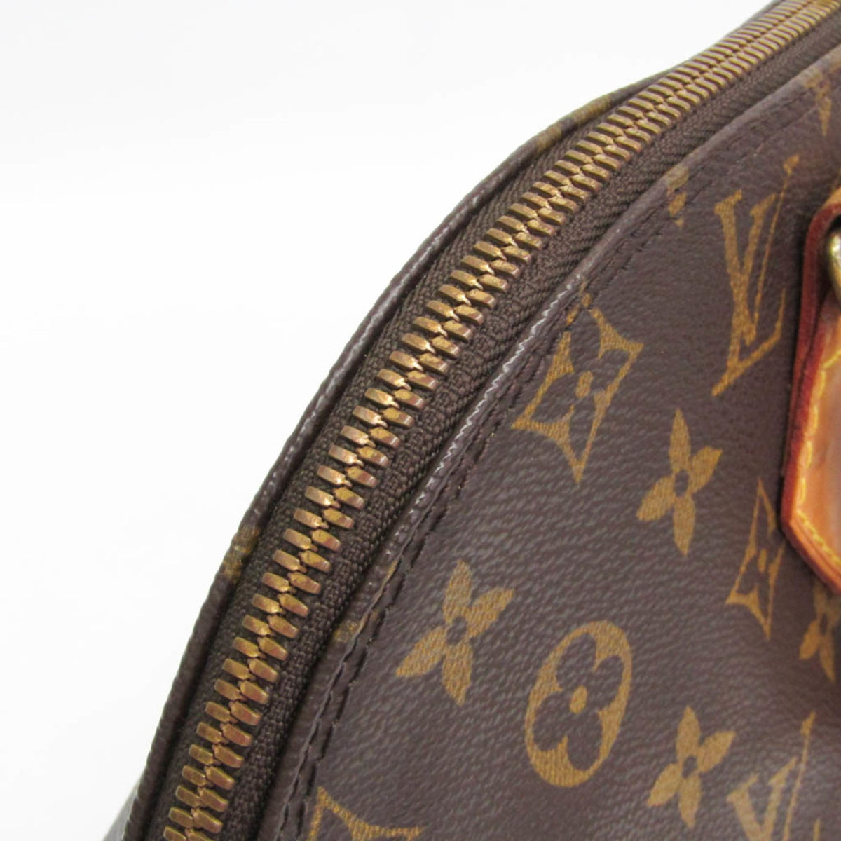 Louis Vuitton Alma Monogram Brown Canvas Handbag (Pre-Owned)