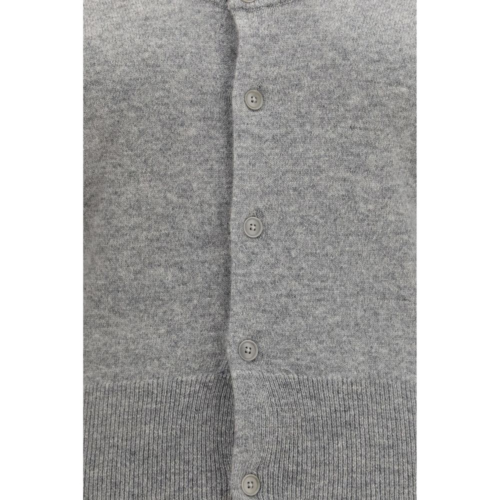 Extreme Cashmere Gray Cashmere Women's Cardigan