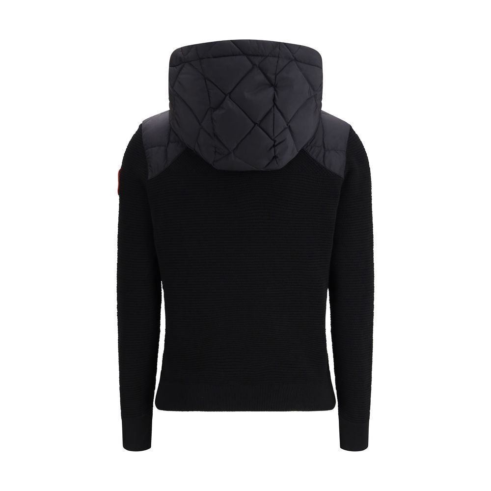 Canada Goose Black Wool Oves Aries Full-Length Women's Jacket