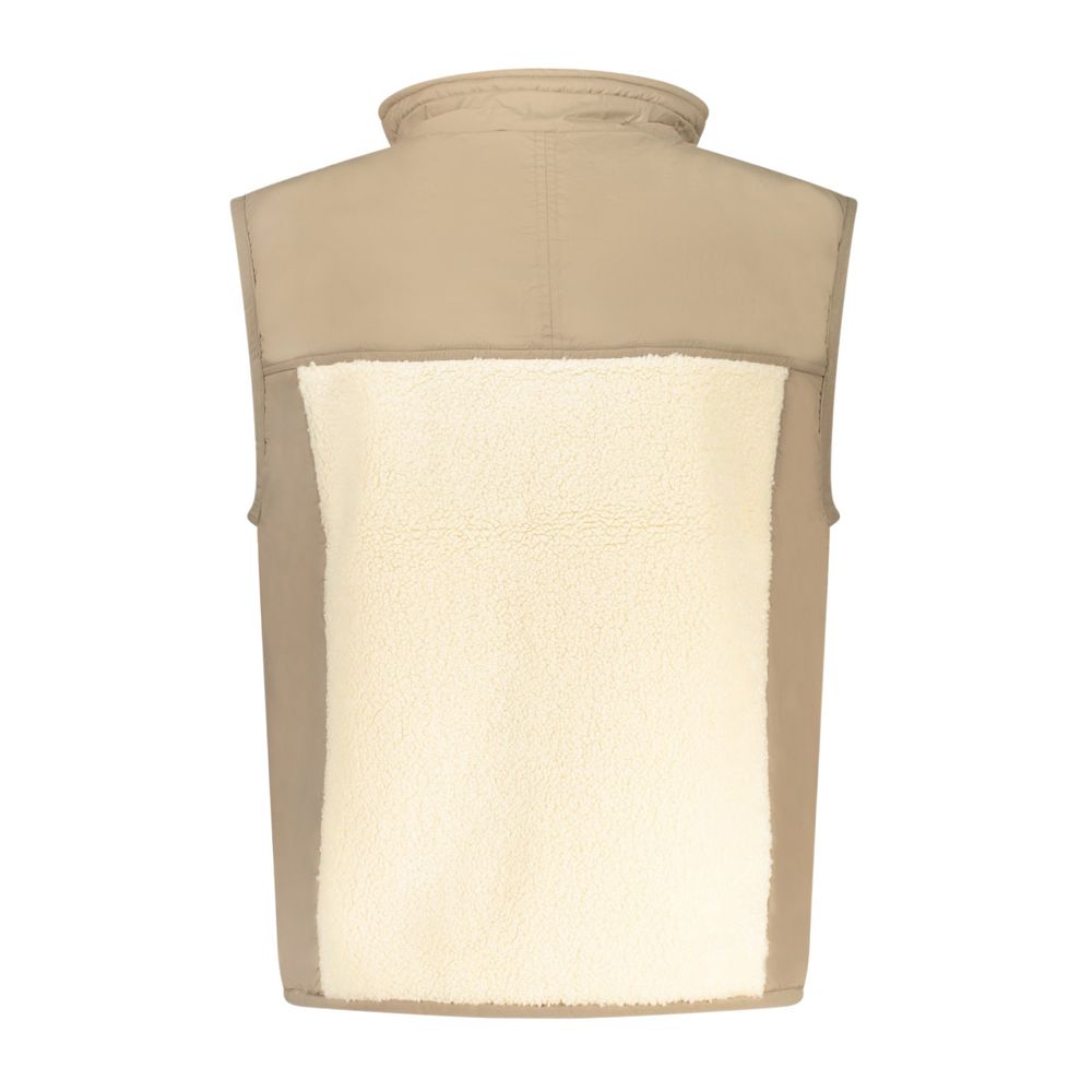K-WAY Beige Polyamide Men Men's Jacket