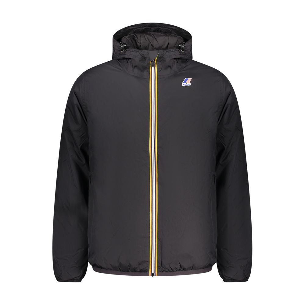 K-WAY Black Polyamide Men's Men's Jacket